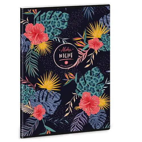 Ars Una Zvezek A4 s točkovno mrežo : Aloha Night, z dodatnimi sponkami Cene