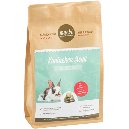 Mucki Menu bez žitarica, za kuniće &amp;ndash; 2 kg Slike
