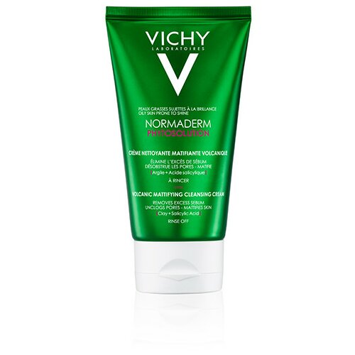 Vichy normaderm phytosolution krema za čišćenje i matiranje kože sa vulkanskim perlitom - ispire se, 125 ml Cene