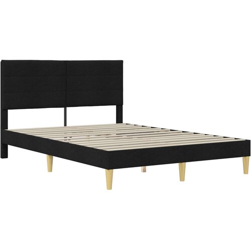  Krevetna konstrukcija Crna 120 x 190 cm Poliester Slike