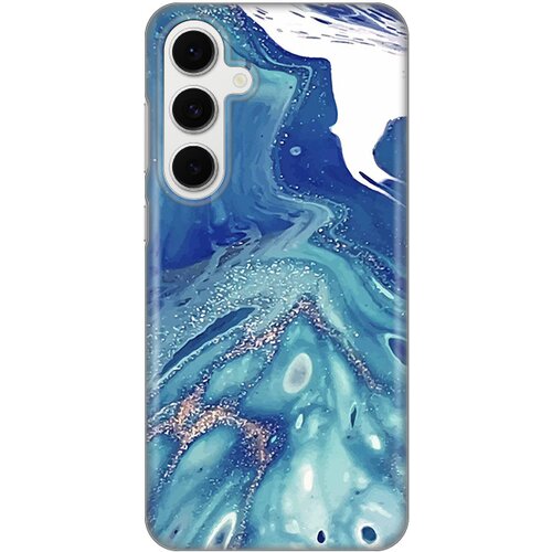  torbica silikonska print za samsung S721B galaxy S24 fe blue marble Cene