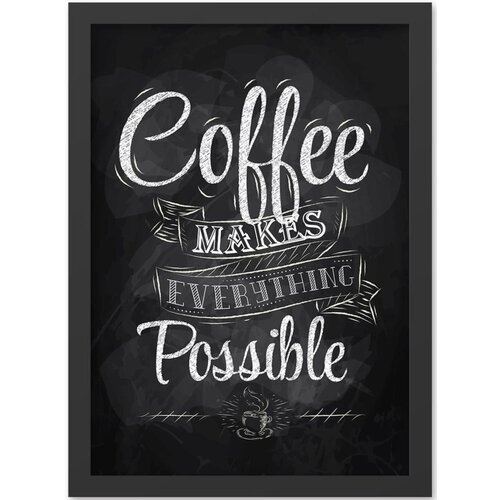 Wallity Slika 40x55 cm Coffee &amp;ndash; Wallity Slike