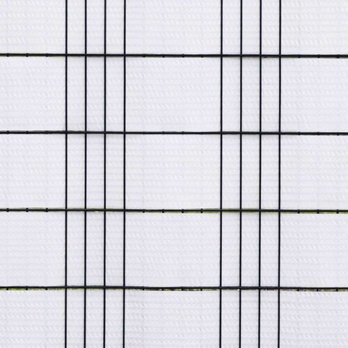 VidaXL Balkonski zasloni 10 kom bijeli 255 x 19 cm od poliratana Slike
