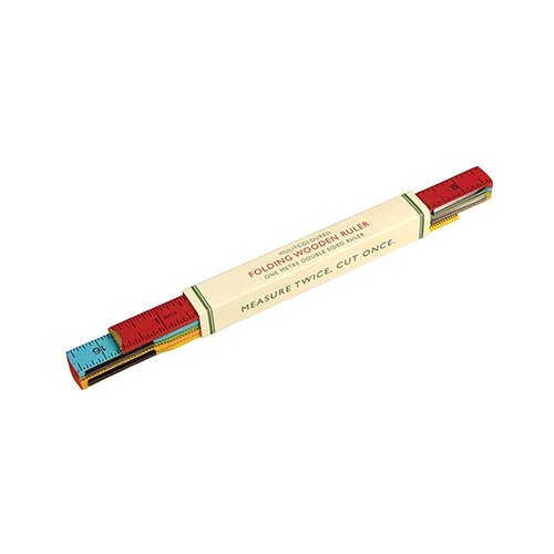 REX International metar, Wooden Ruler Slike