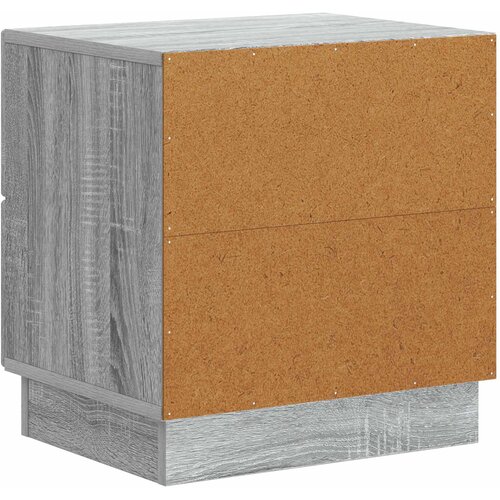  Noćni ormar Siva sonoma 43 x 34,5 x 44,5 cm Konstruirano drvo Slike
