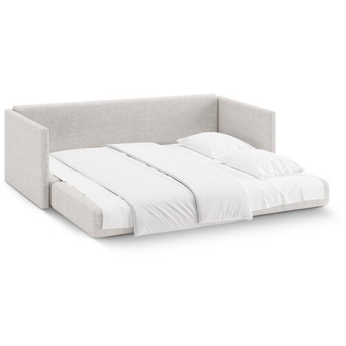 Cosmopolitan Design Bež sklopiva sofa od &amp;scaron;enila 209 cm Shannon &amp;ndash; Slike