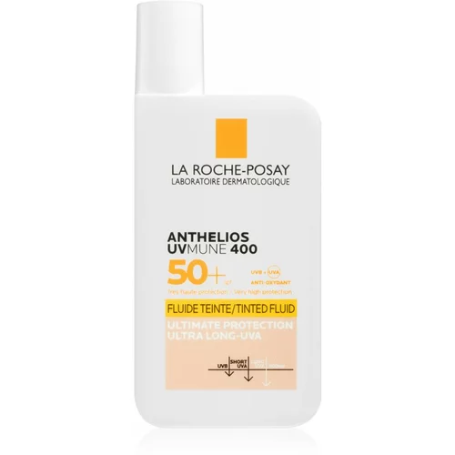 La Roche Posay Anthelios UVMUNE 400 zaštitna tonirana fluid za lice SPF 50+ 50 ml