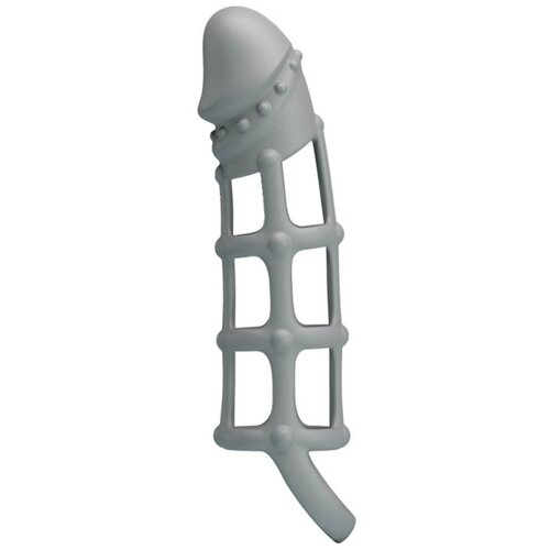 Pretty Love Penis Sleeve With Ball Strap White Slike