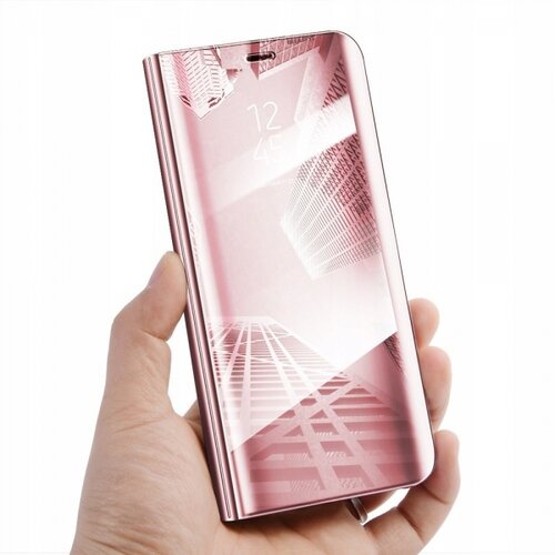Onasi Clear View za Samsung Galaxy A71 A715 - roza Cene