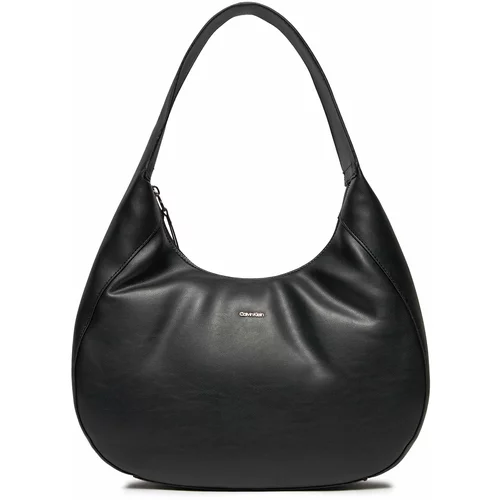 Calvin Klein Ročna torba Ck Must Soft Large Shoulder Bag K60K611747 Ck Black BEH