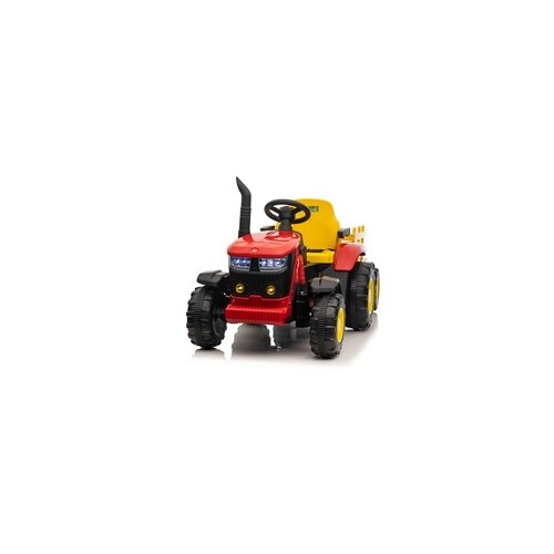 Traktor sa prikolicom crveni 12726 Slike