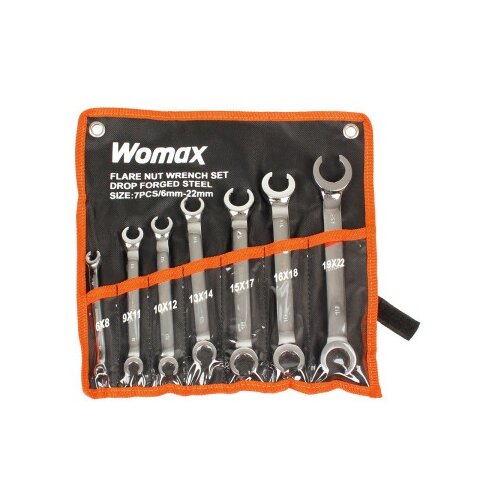 Womax ključ okasti otvoreni set 7 kom ( 0544944 ) Slike