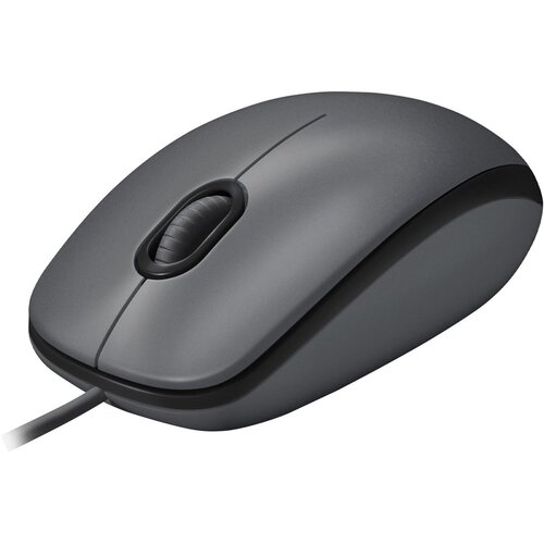Logitech Mi&scaron; usb 3tipke optički žični M90 Logitech crno/sivi blister Cene