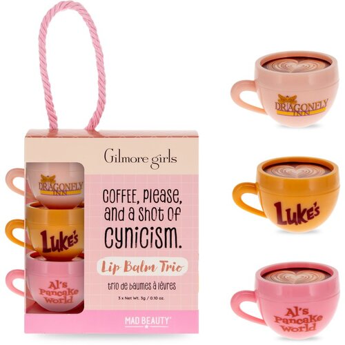 Mad Beauty Gilmore Girls darilni set za ustnice Slike