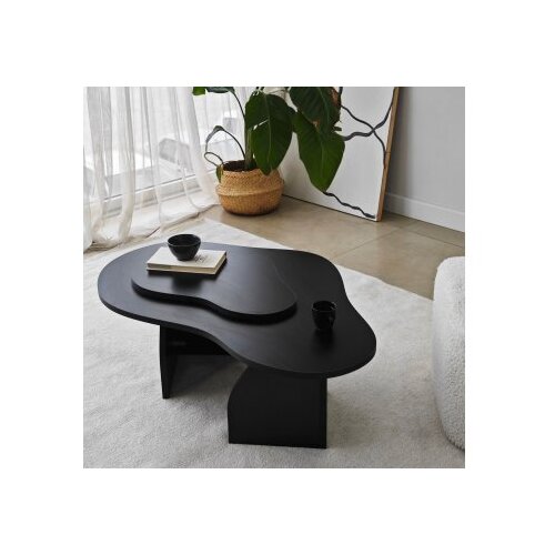 Hanah home Club sto Melted, 105x35x65 cm, Crni Slike