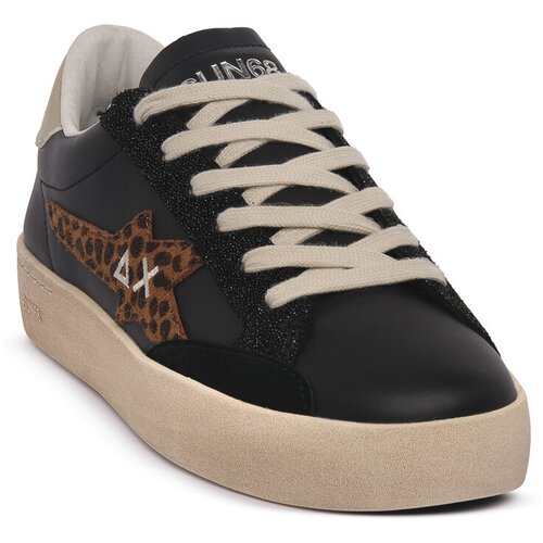 Sun68 Nizke superge 1143 KATY LEATHER Črna Slike