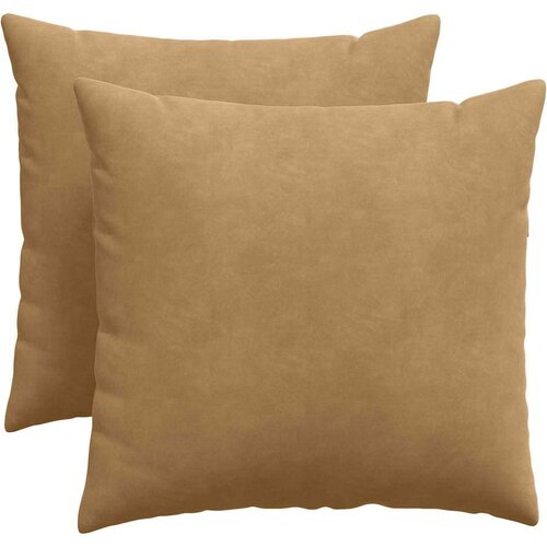VidaXL jastučići za sofu 2 pcs smeđa 50 x 50 cm kordura tekstil Slike