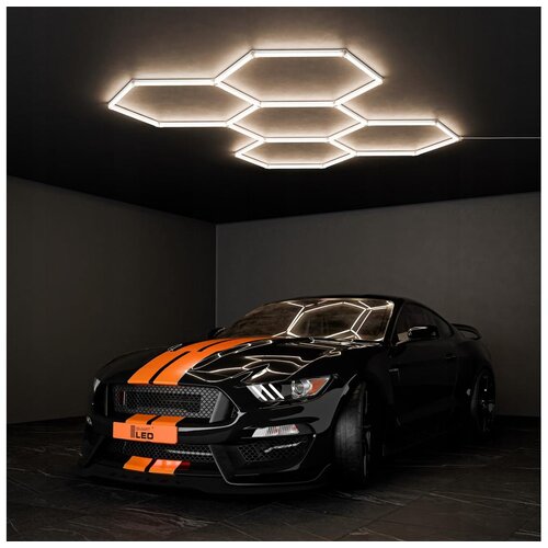  LED plafonska svetiljka LED/350W/85-265V 6500K 313x298 cm CRI 90 IP54 bela Cene
