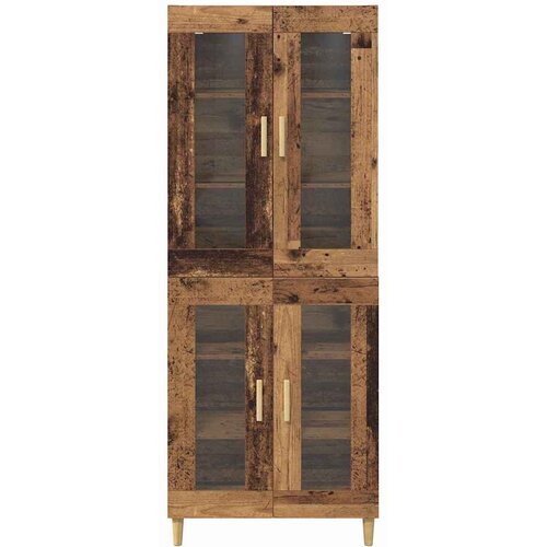  Highboard Staro drvo 69,5 x 34 x 180 cm Konstruirano drvo Slike