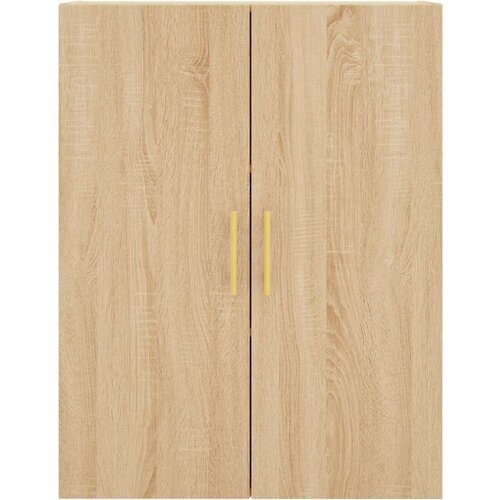 VidaXL Visoka komoda hrasta sonome 69 5x34x180cm od konstruiranog drva Slike
