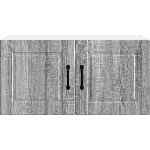  Ormar za Zid Siva Sonoma 80 x 31 x 40 cm Konstruirano drvo Slike