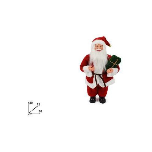 Djed BOŽIĆNJAK S POKLON PAKETOM 30CM MN000573 Slike