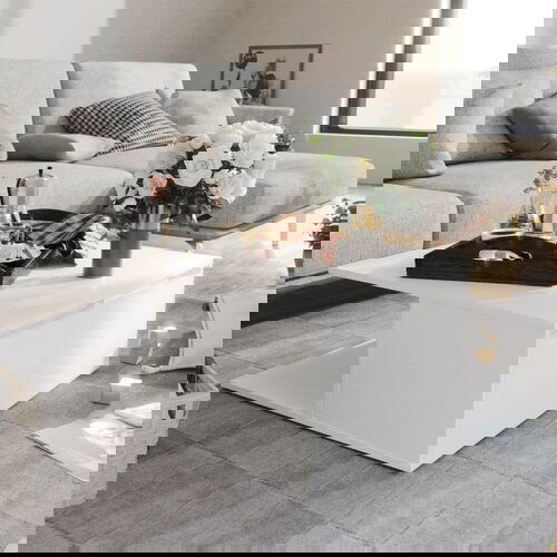 vidaXL stolić za kavu bijeli 80 x 80 x 31 cm od iverice Cijene