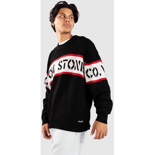 Volcom Carwash Pulover black Cene