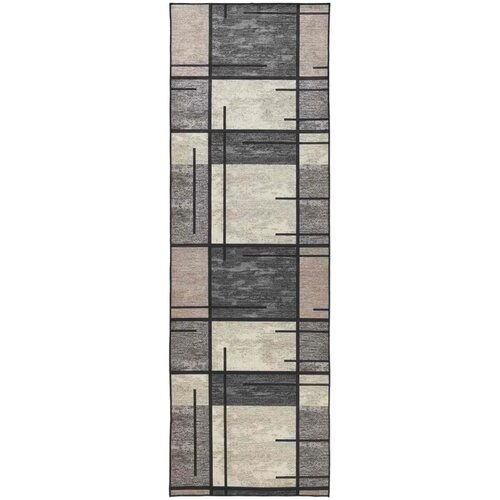  Traka za tepih LESAKA Smeđa 80 x 300 cm Dijamantni bar&amp;scaron;un - Smeđa 80 x 300 cm Slike