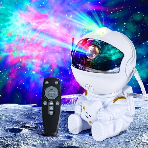  LED RGB projektor LED/5W/5V astronaut + daljinski upravljač Slike