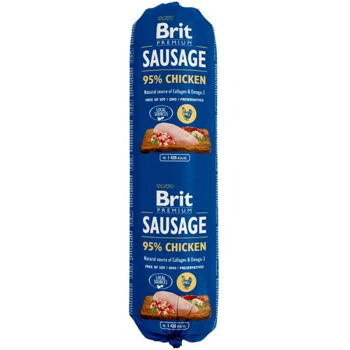 Brit klobasa pi&amp;scaron;čanec 800 g Slike