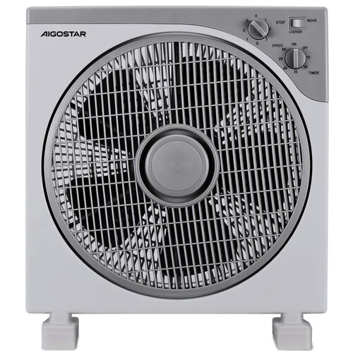 Aigostar Podni ventilator 35W/230V, prečnik 30 cm, bela/siva Cene