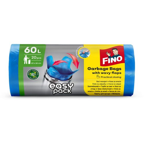 Fino Kese za smeće Easy pack, 60l, 20+4K gratis Slike