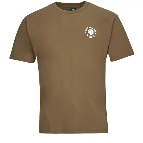 New Balance Majice s kratkimi rokavi MT33582-DHE Kostanjeva