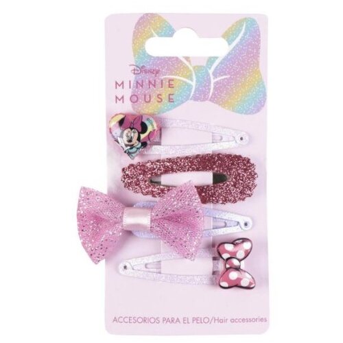 CERDA BEAUTY šnalice za kosu sa šljokicama i mašnom disney mini Cene