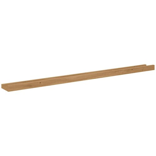  Polica na zidu 4 pcs Smeđa 100 x 9 x 3 cm Konstruirano drvo Slike