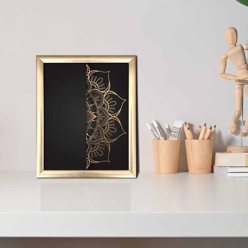 Wallity ACT-005 Multicolor Decorative Framed MDF Painting Cene