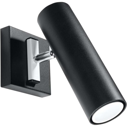  Sollux SL.0498 - Zidna spot svetiljka DIREZIONE 1xGU10/40W/230V crna Cene