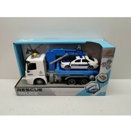 HK mini, igračka, kamion-pomoć na putu, plavi Slike