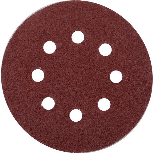 Microcer Brusni papir 125mm P180 na čičak sa rupama 50/1 Alu oxide Hoteche Slike