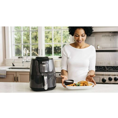 Ninja airfryer AF100EU single Basket/3.8L/1550W, siva Slike