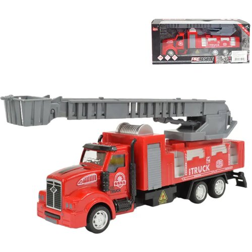 Magic Toys Fire Rescue: Gasilski kamion z lestvijo s pogonom na vztrajnik 22 cm Cene