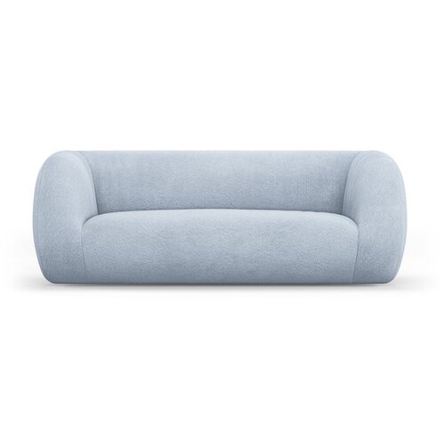 Cosmopolitan Design Svijetlo plava sofa od boucl&amp;eacute; tkanine 210 cm Essen &amp;ndash; Slike