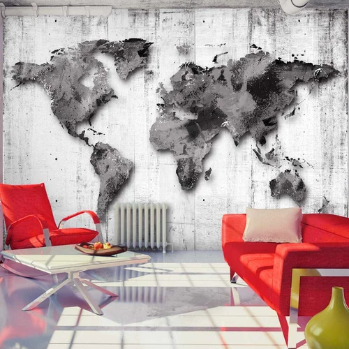  Samoljepljiva foto tapeta - World in Shades of Gray 196x140