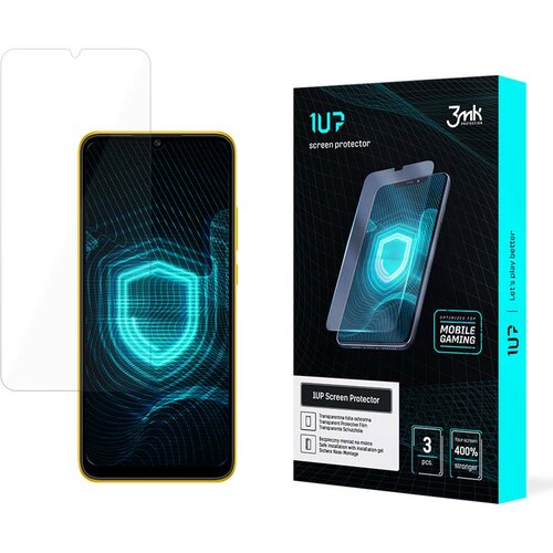 3mk OVITEK 1UP ZA XIAOMI POCO C40 ZA&amp;Scaron;ČITA PRED PRASKAMI, (21978305) Slike