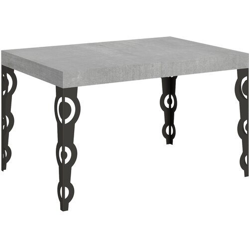 Itamoby   Karamay (90x130/234 cm) - siva, barva nog: antracit - raztegljiva jedilna miza, (20842411) Cene
