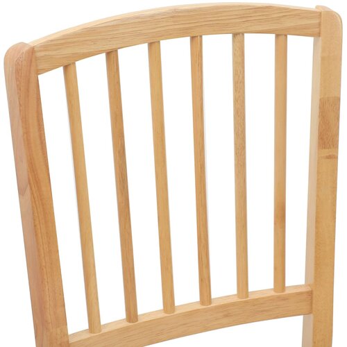  Trpezarijske stolice 2 pcs Prirodna 50 x 52,5 x 91 cm Slike