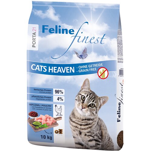  Varčno pakiranje Porta 21 2 x velika vreča - Feline Finest Cats Heaven (2 x 10 kg) Cijene