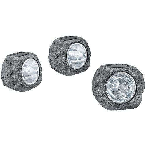 BAUHAUS Solarni kamen Rock (čas delovanja: 6 h, 3 kosi) Cene