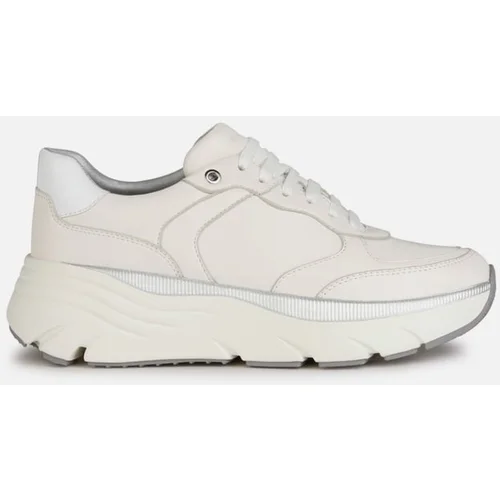 Geox White women's sneakers Diamanta - Women's